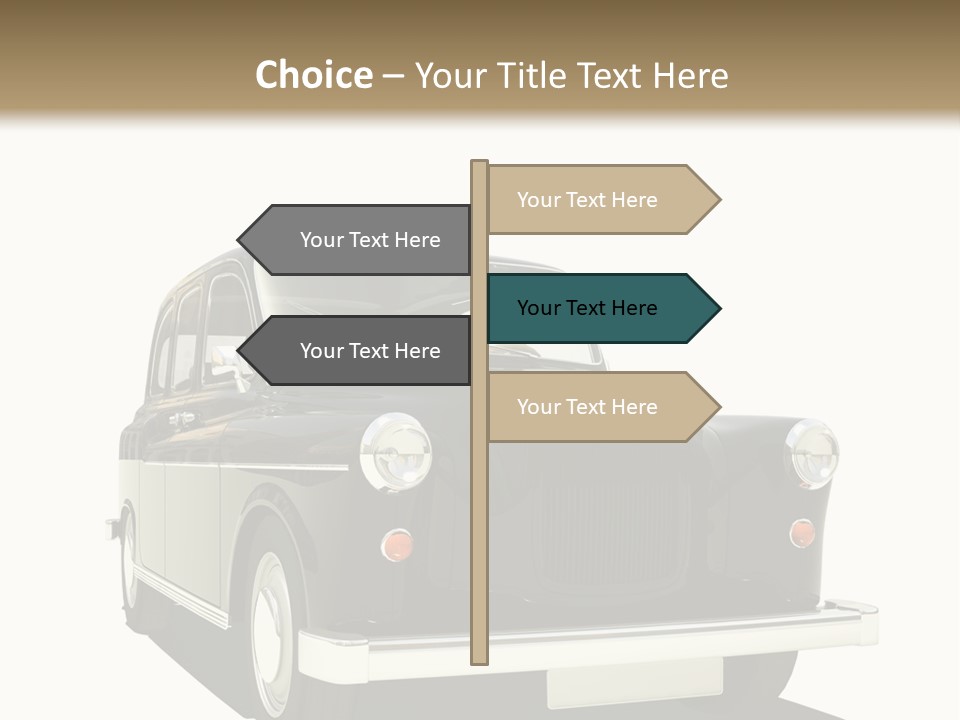 Path Travel Fuel PowerPoint Template