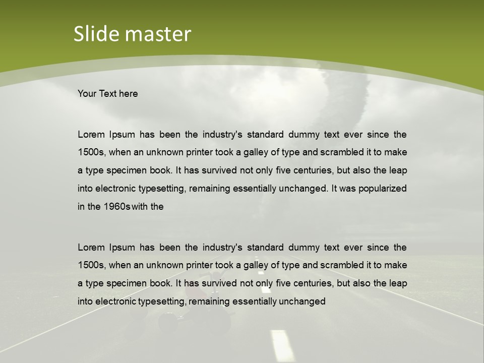 Wild Power Light PowerPoint Template