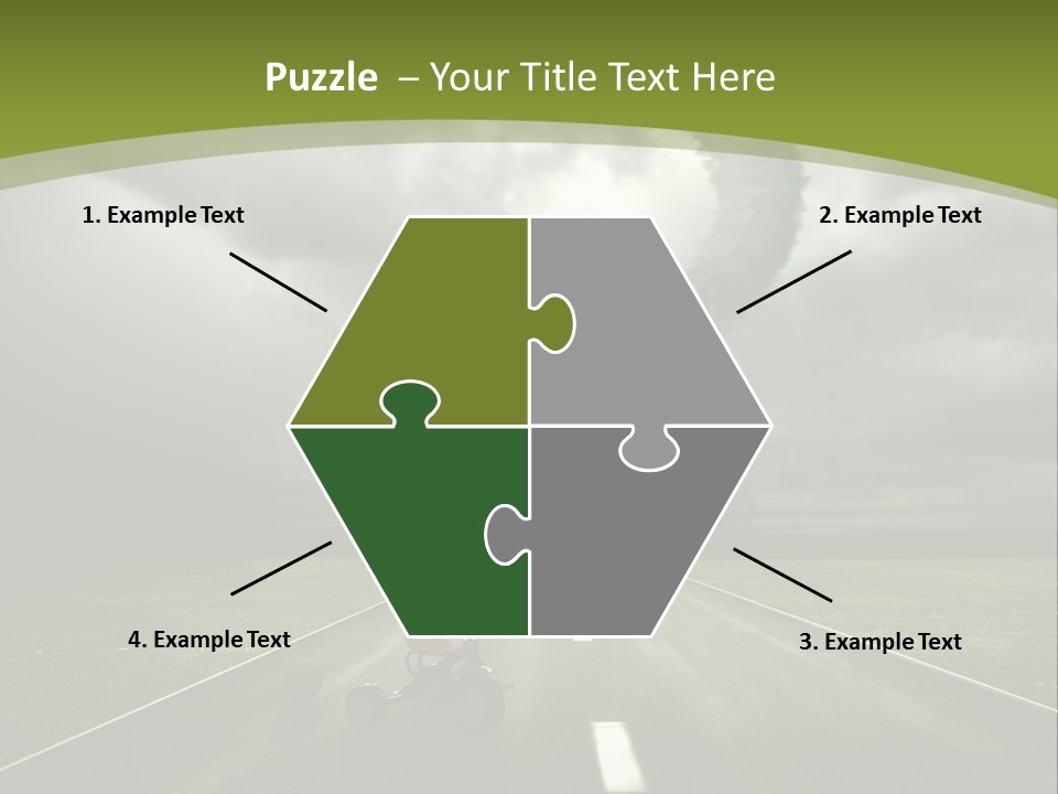 Wild Power Light PowerPoint Template