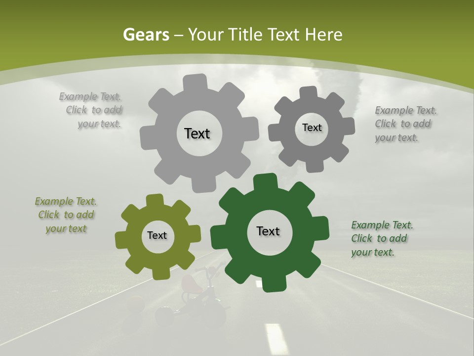 Wild Power Light PowerPoint Template