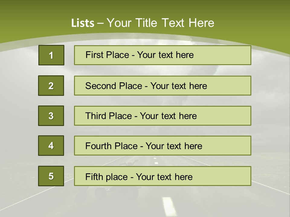 Wild Power Light PowerPoint Template