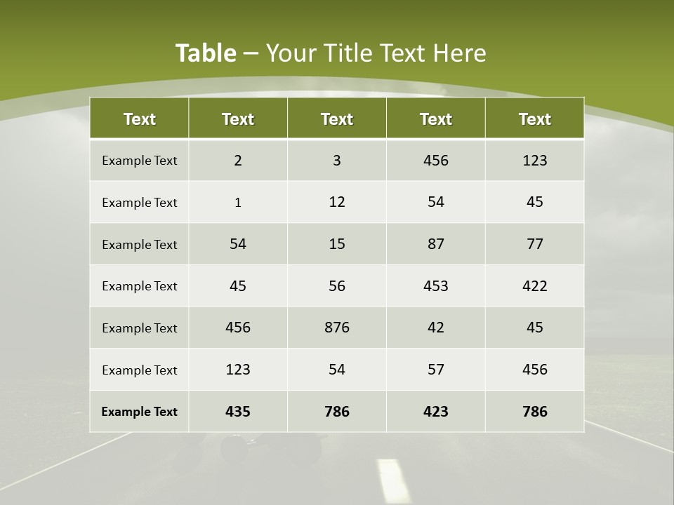Wild Power Light PowerPoint Template