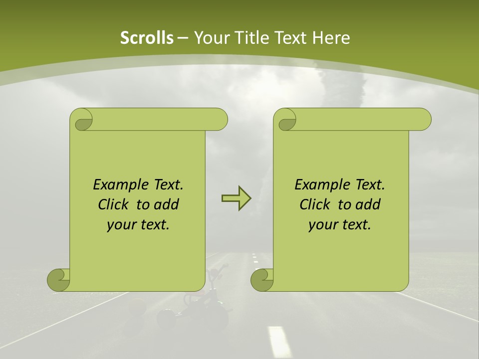 Wild Power Light PowerPoint Template