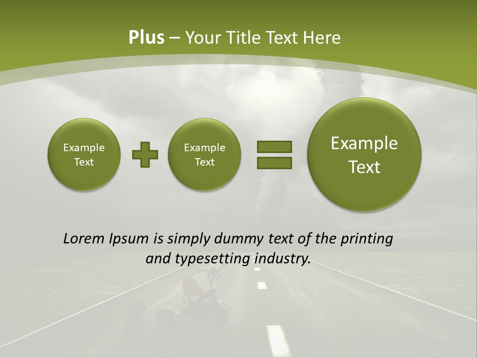 Wild Power Light PowerPoint Template