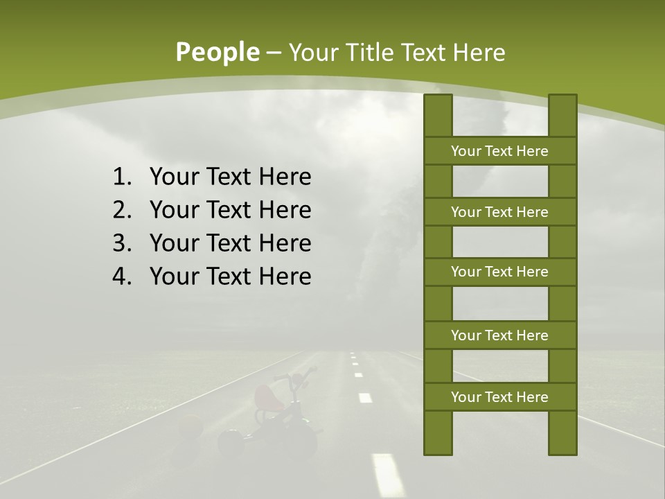 Wild Power Light PowerPoint Template