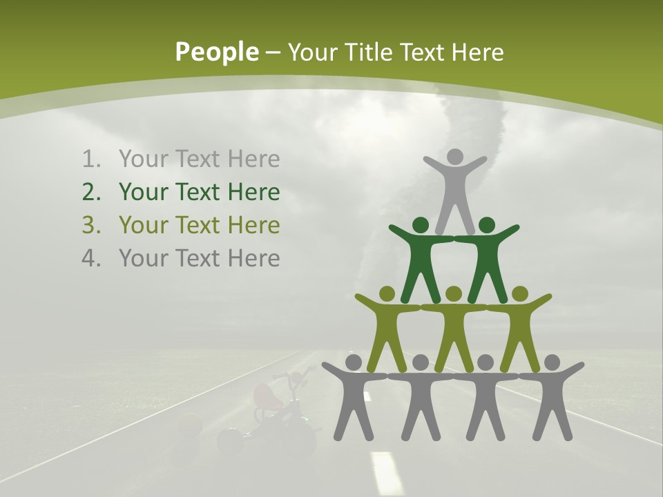 Wild Power Light PowerPoint Template