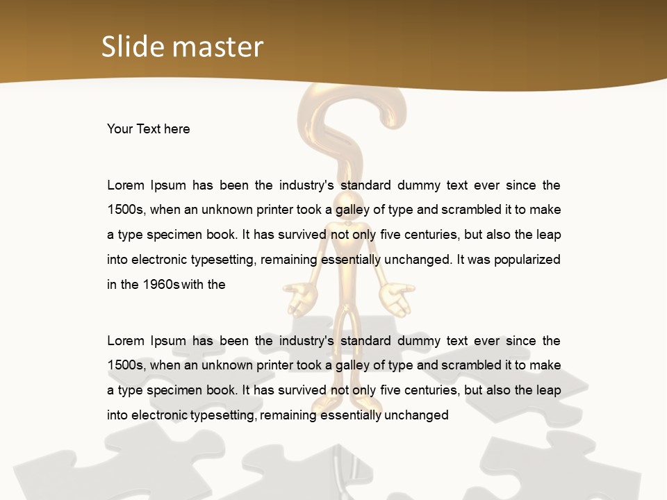 Solution Art Solve PowerPoint Template