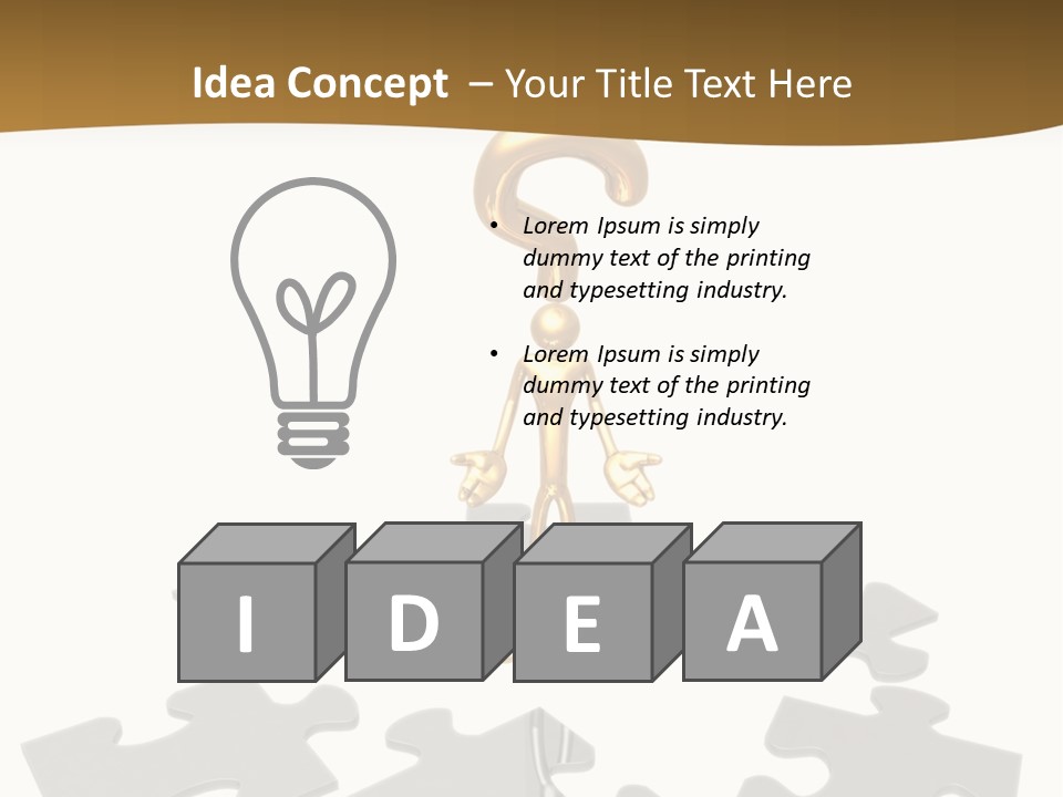 Solution Art Solve PowerPoint Template