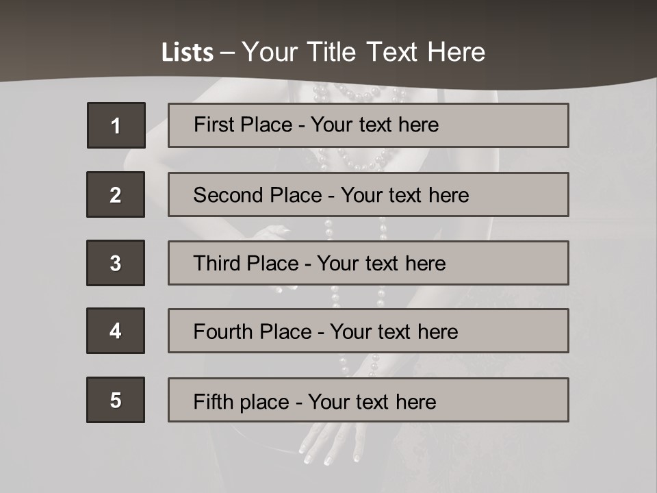 Style Cabinet Couture PowerPoint Template