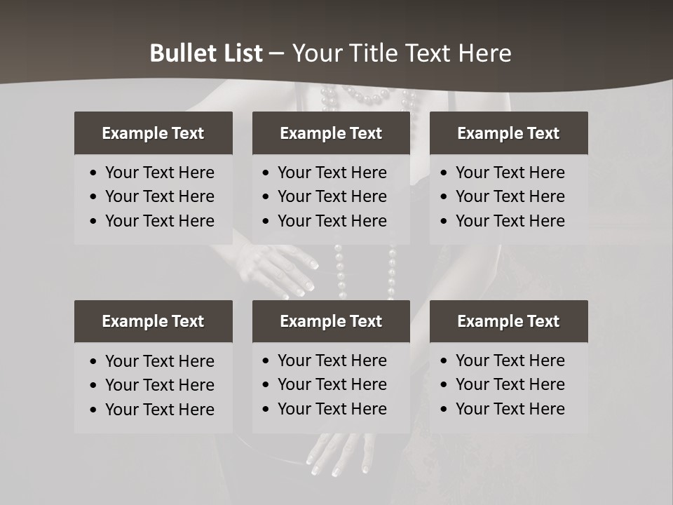 Style Cabinet Couture PowerPoint Template