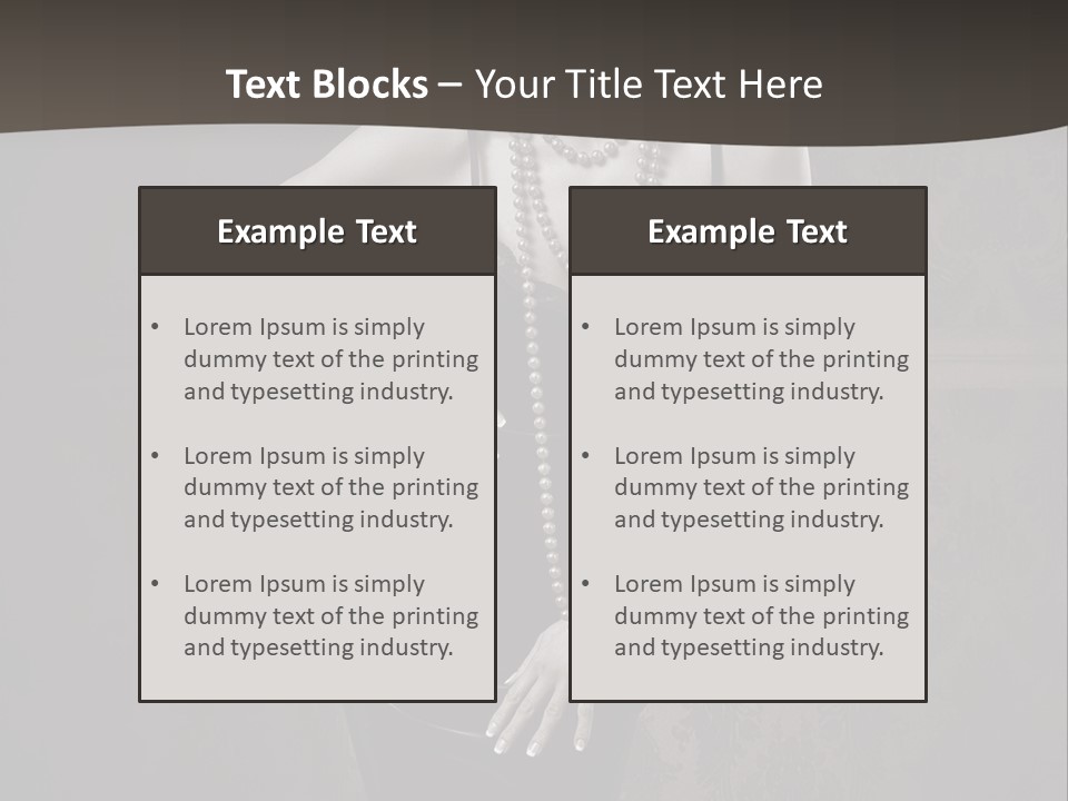 Style Cabinet Couture PowerPoint Template