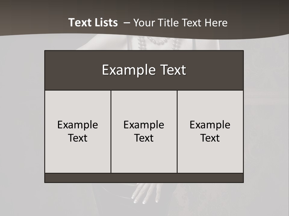 Style Cabinet Couture PowerPoint Template