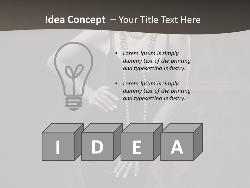Style Cabinet Couture PowerPoint Template
