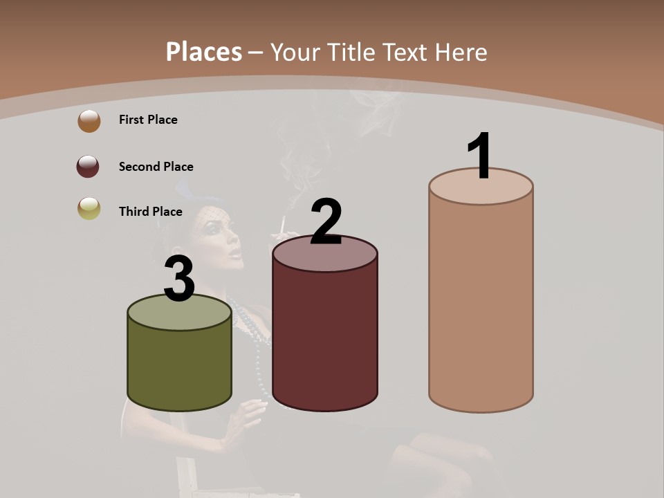 Attractive Couture Vintage PowerPoint Template