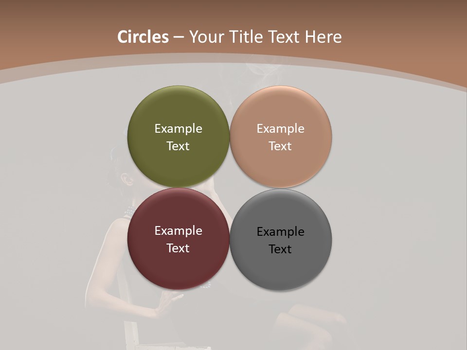 Attractive Couture Vintage PowerPoint Template