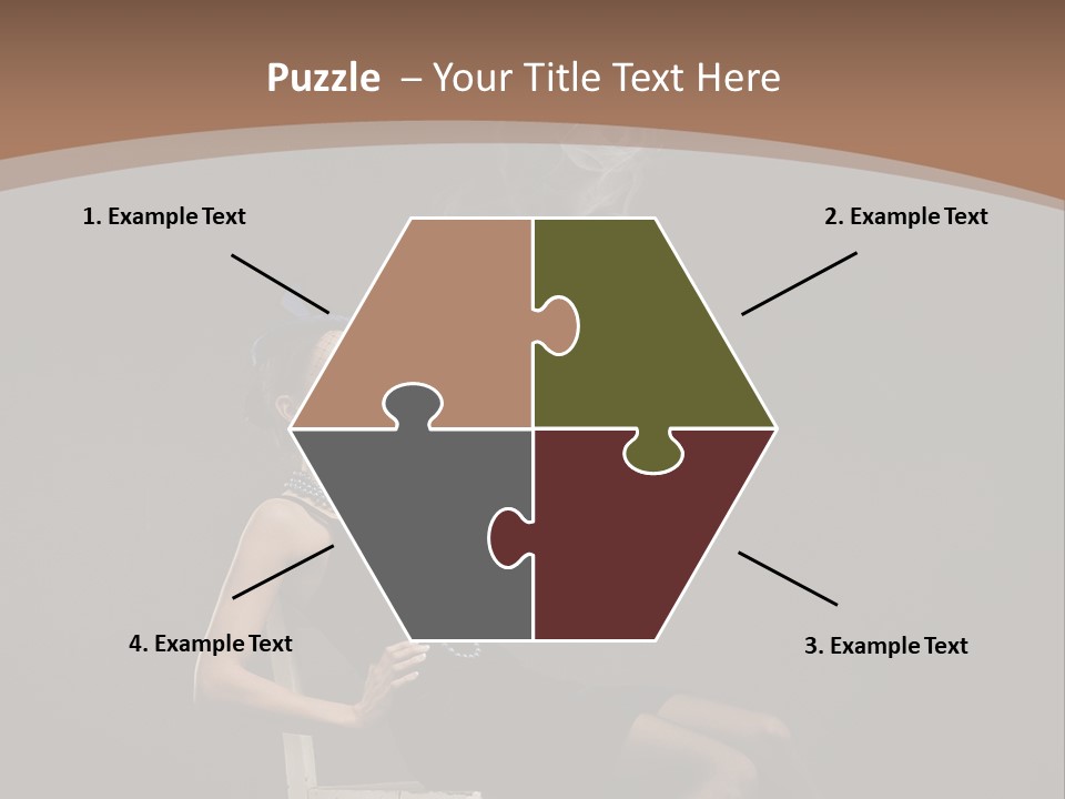 Attractive Couture Vintage PowerPoint Template