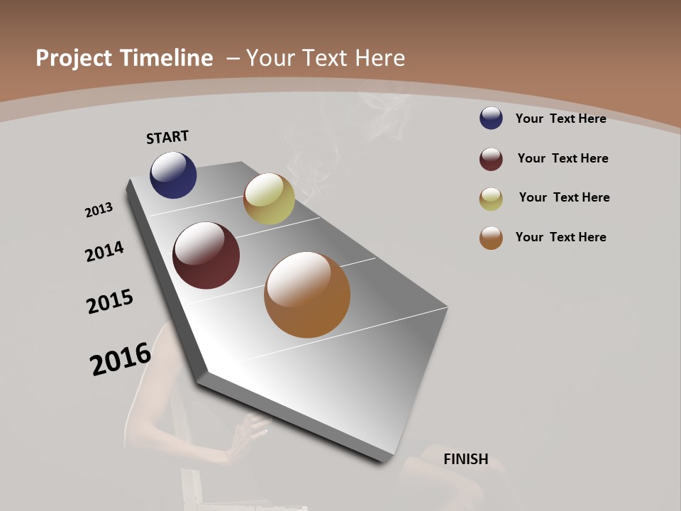 Attractive Couture Vintage PowerPoint Template