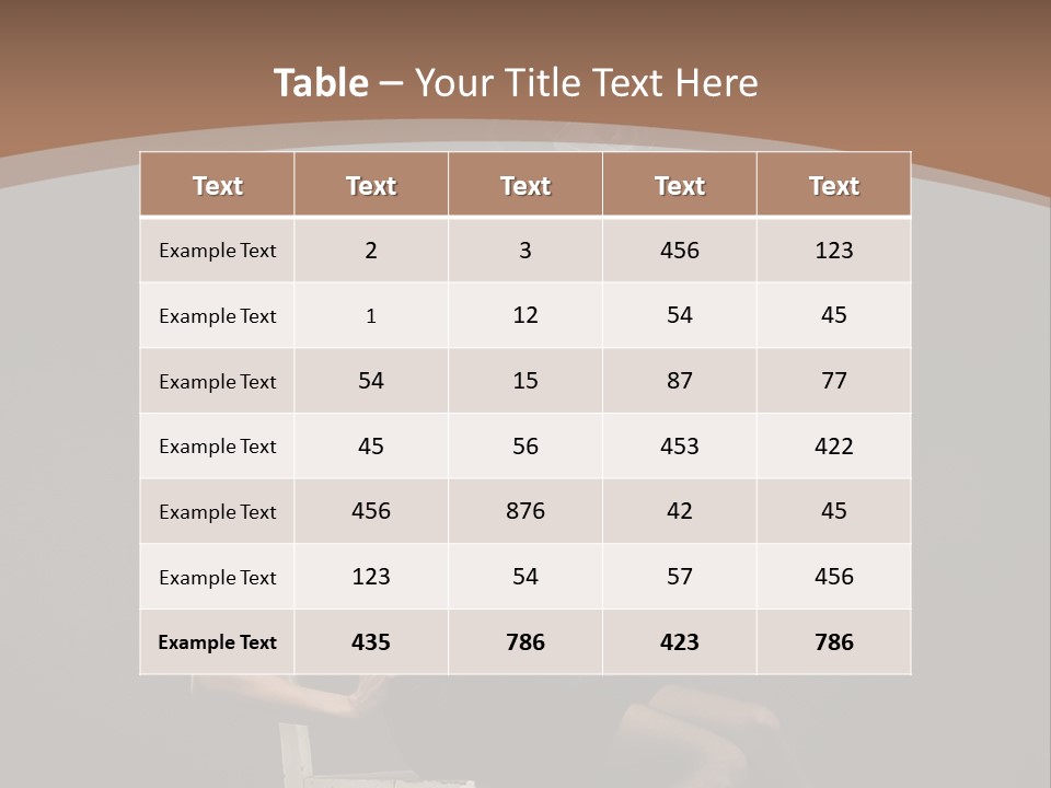 Attractive Couture Vintage PowerPoint Template