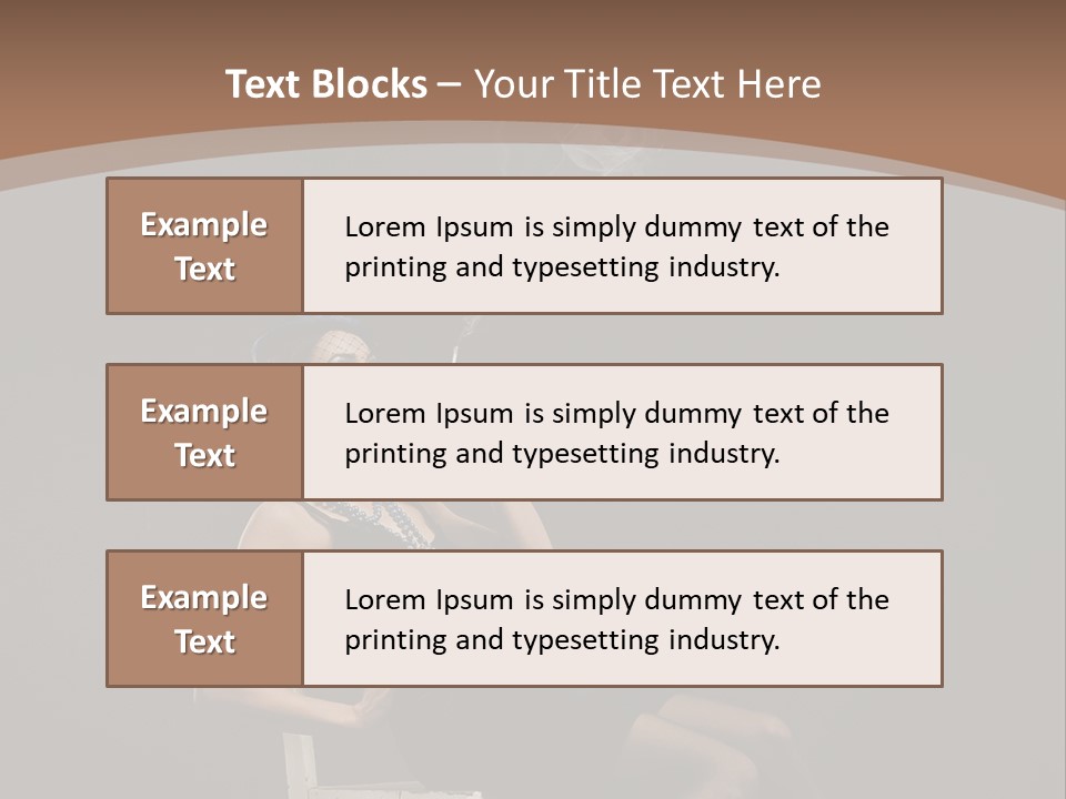 Attractive Couture Vintage PowerPoint Template