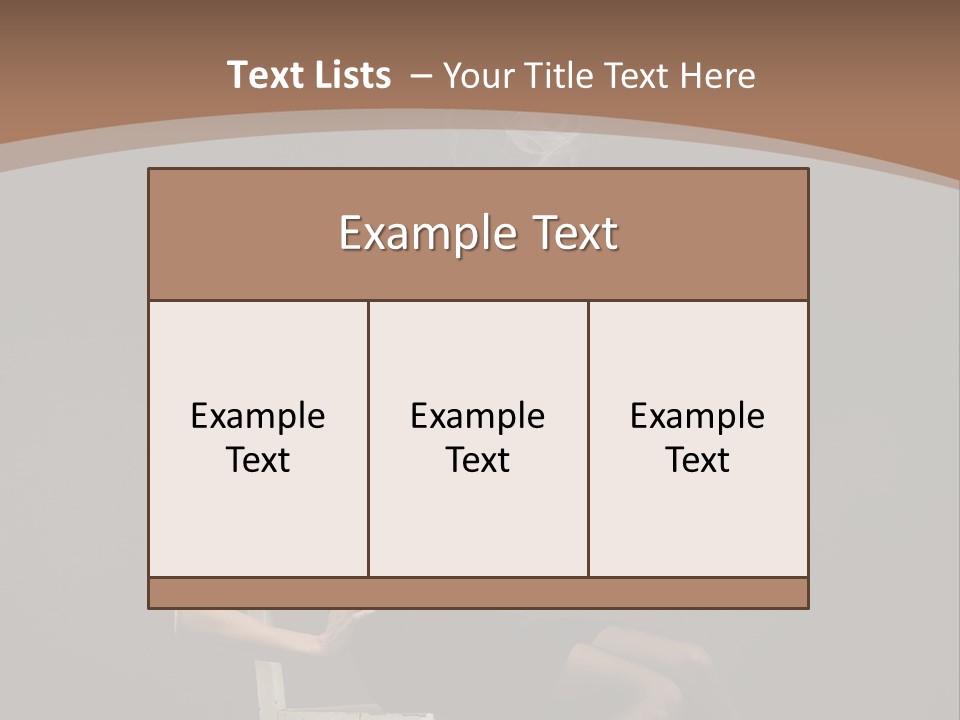 Attractive Couture Vintage PowerPoint Template