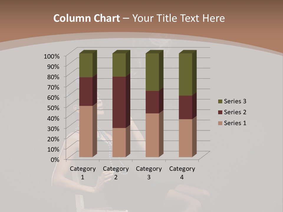Attractive Couture Vintage PowerPoint Template
