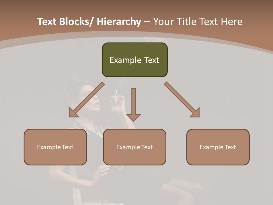 Attractive Couture Vintage PowerPoint Template