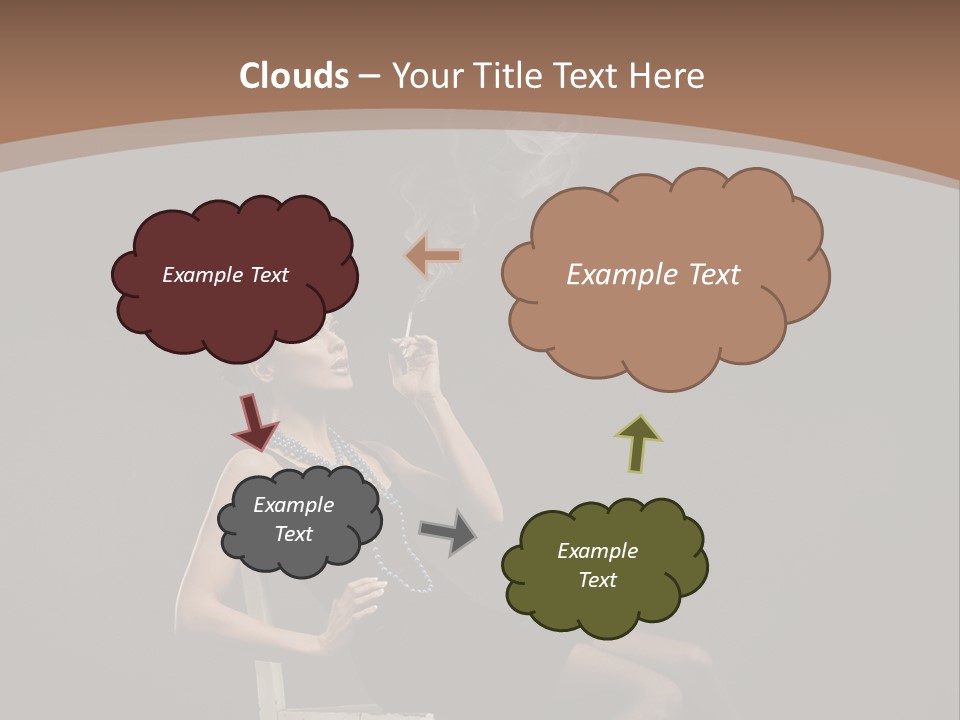 Attractive Couture Vintage PowerPoint Template