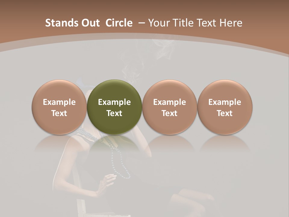 Attractive Couture Vintage PowerPoint Template