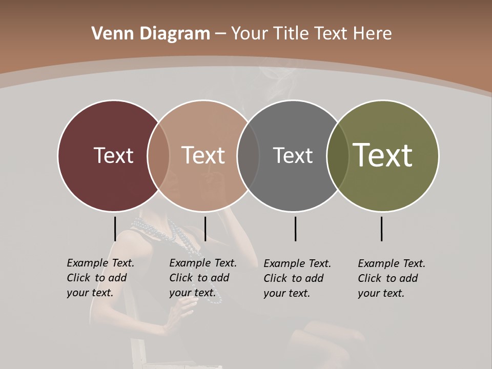 Attractive Couture Vintage PowerPoint Template