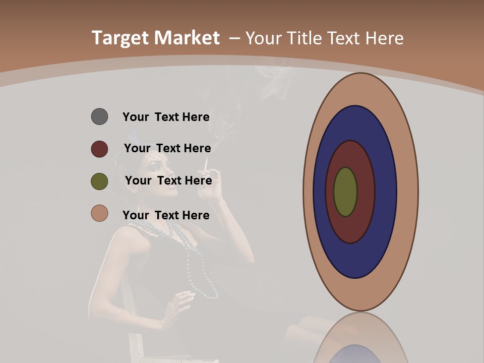 Attractive Couture Vintage PowerPoint Template