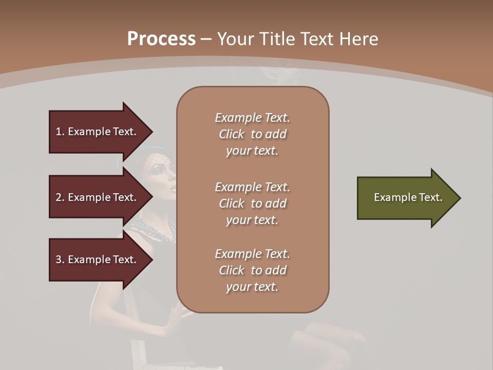 Attractive Couture Vintage PowerPoint Template