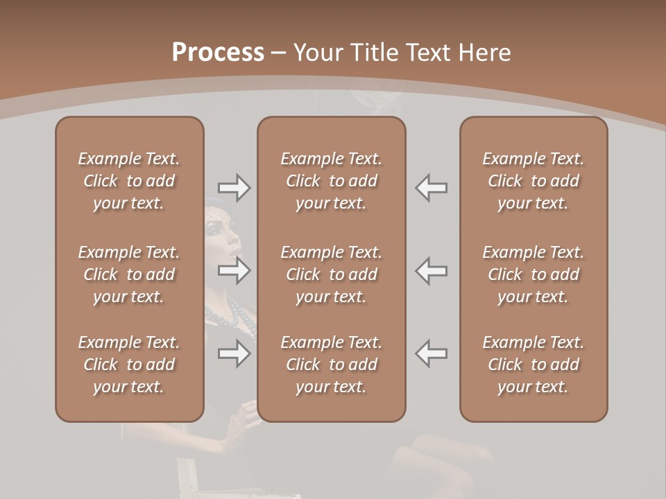 Attractive Couture Vintage PowerPoint Template