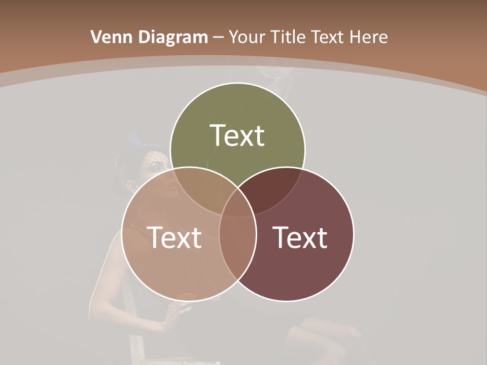 Attractive Couture Vintage PowerPoint Template