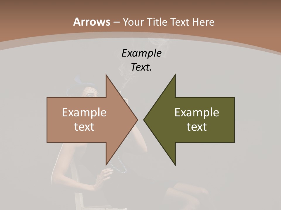 Attractive Couture Vintage PowerPoint Template
