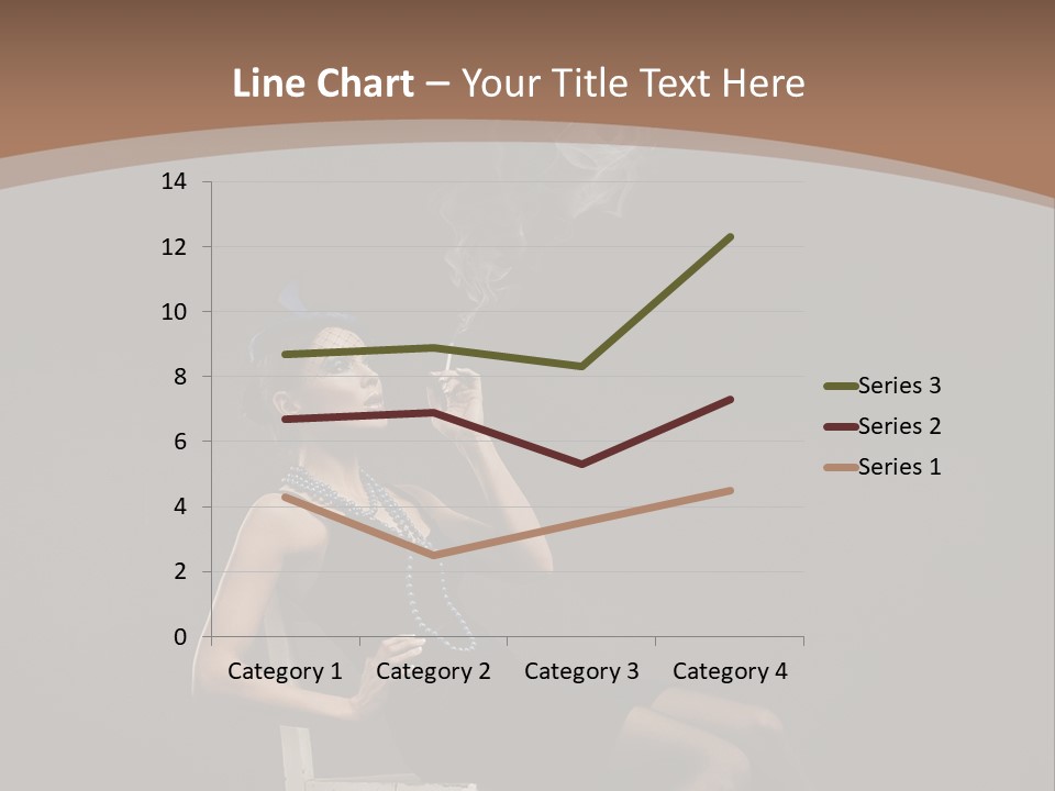 Attractive Couture Vintage PowerPoint Template