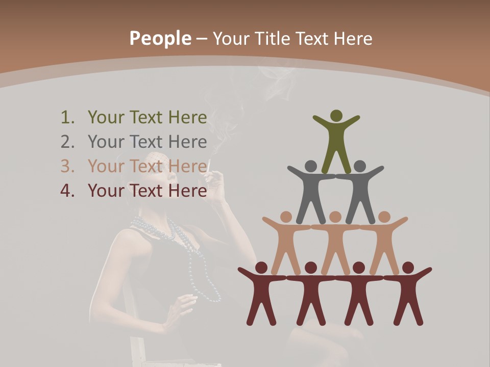 Attractive Couture Vintage PowerPoint Template