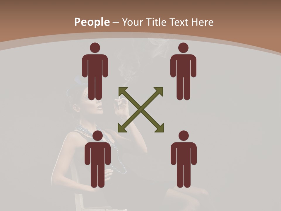 Attractive Couture Vintage PowerPoint Template