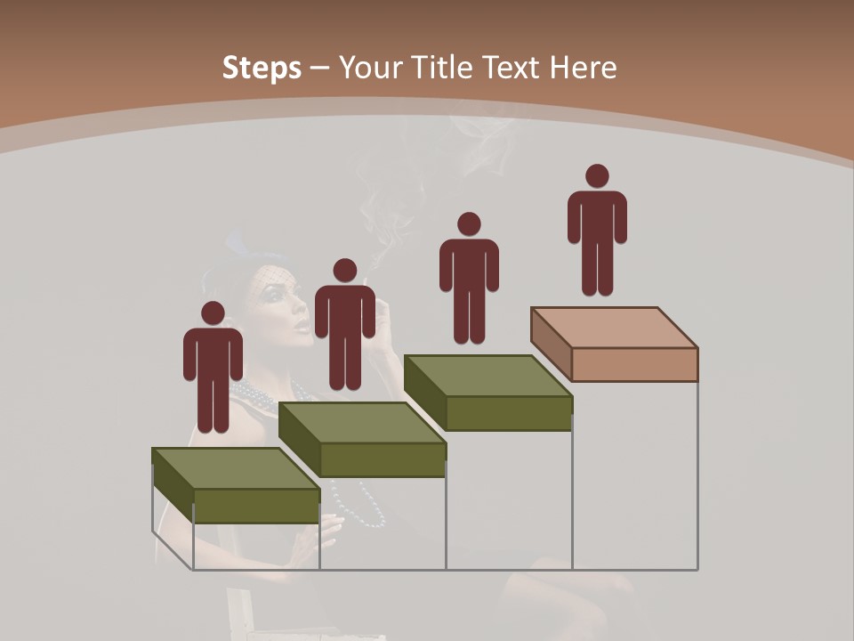 Attractive Couture Vintage PowerPoint Template