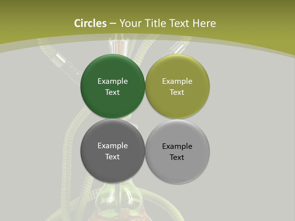 Background Puff Turkey PowerPoint Template