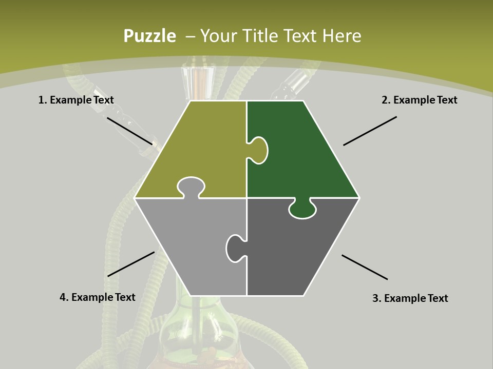 Background Puff Turkey PowerPoint Template