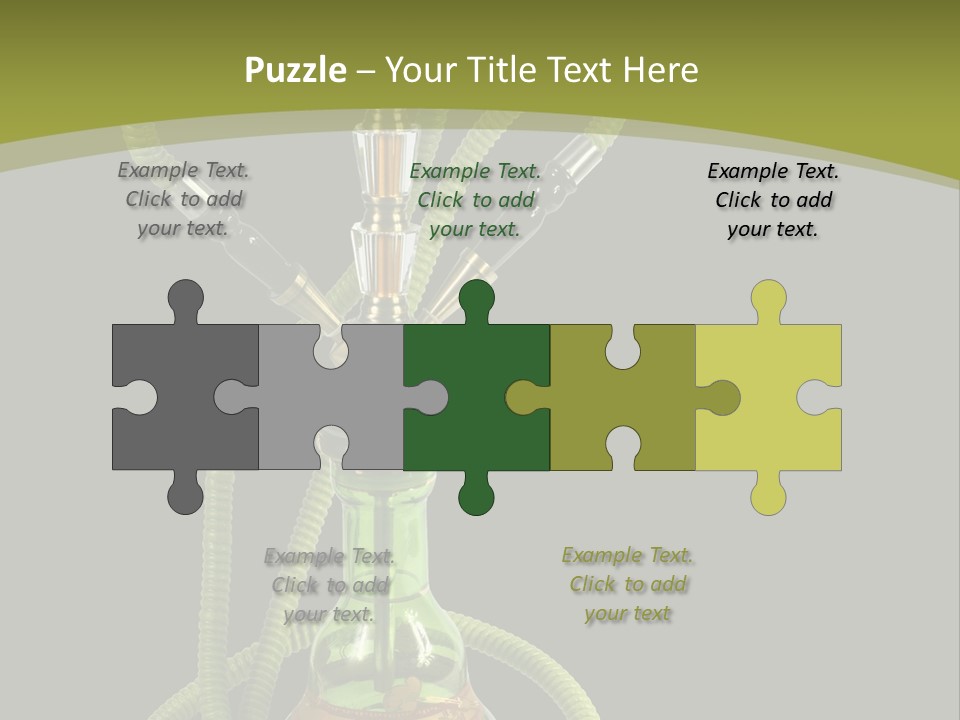 Background Puff Turkey PowerPoint Template