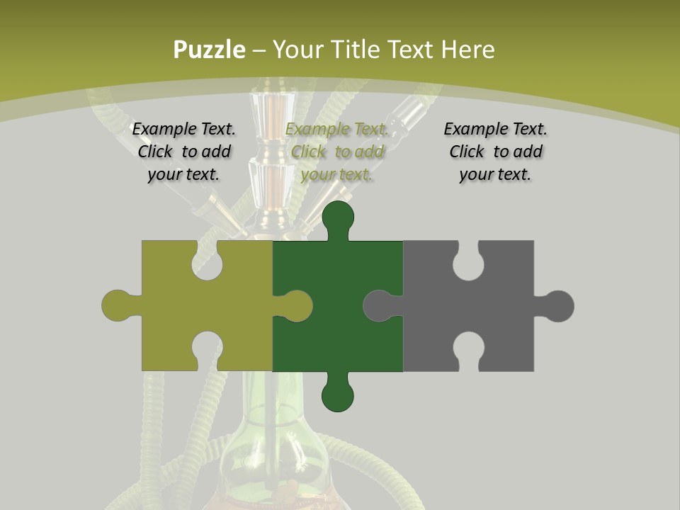 Background Puff Turkey PowerPoint Template