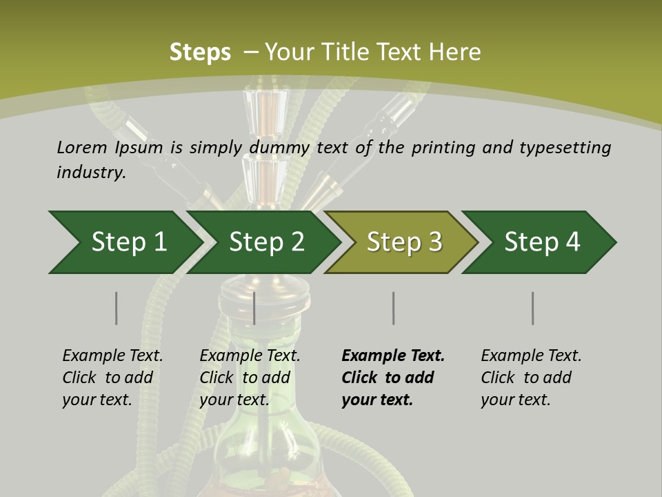 Background Puff Turkey PowerPoint Template