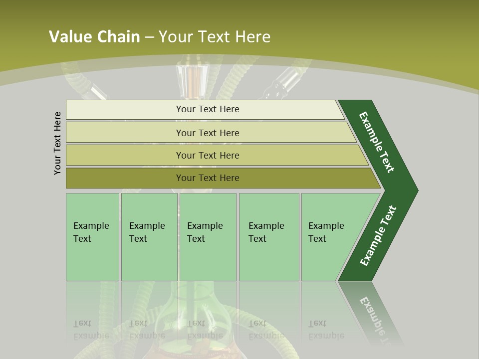 Background Puff Turkey PowerPoint Template
