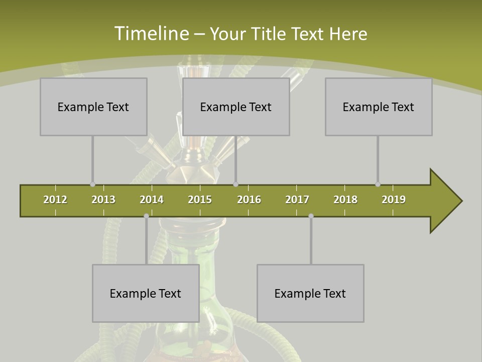 Background Puff Turkey PowerPoint Template
