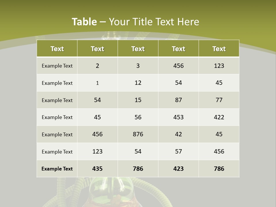 Background Puff Turkey PowerPoint Template