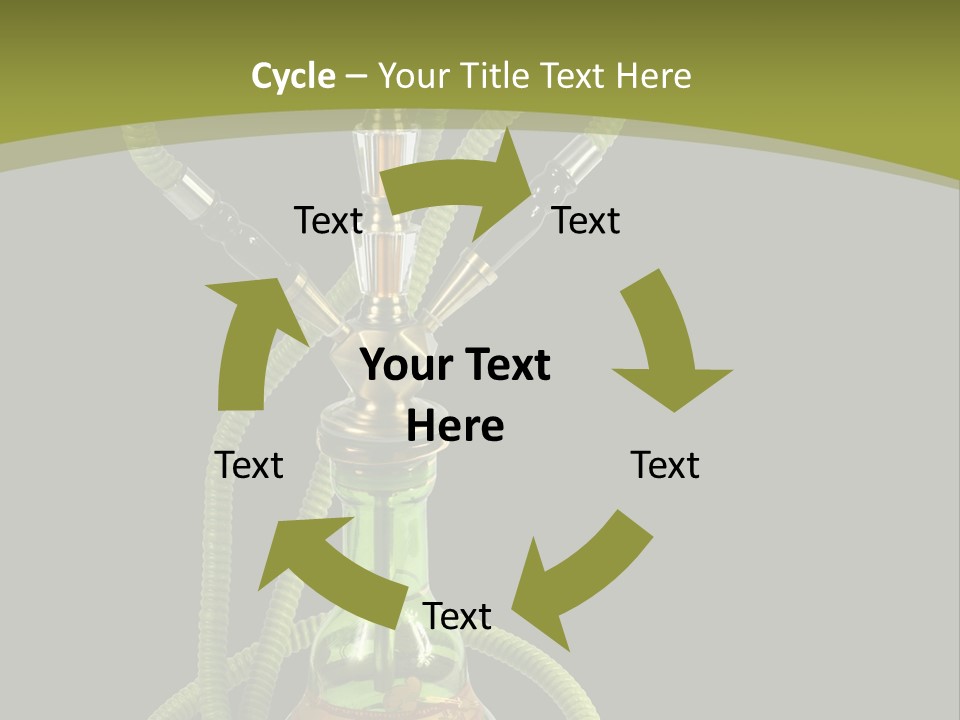 Background Puff Turkey PowerPoint Template