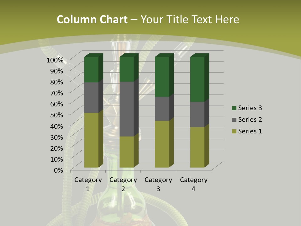 Background Puff Turkey PowerPoint Template