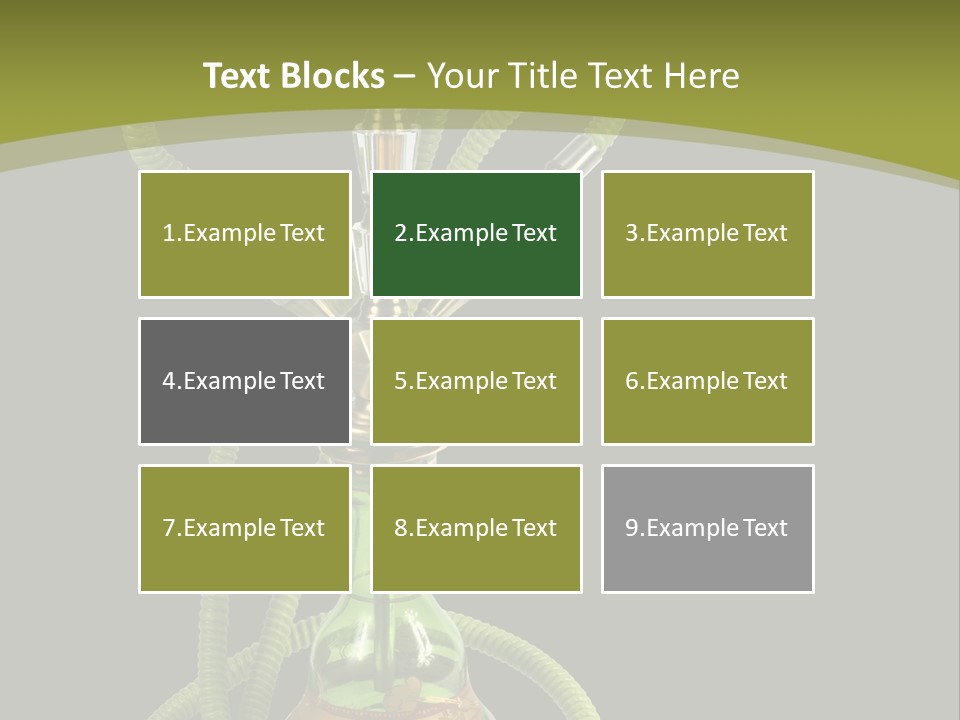 Background Puff Turkey PowerPoint Template