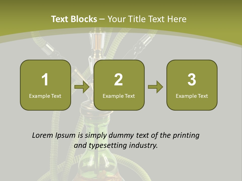 Background Puff Turkey PowerPoint Template